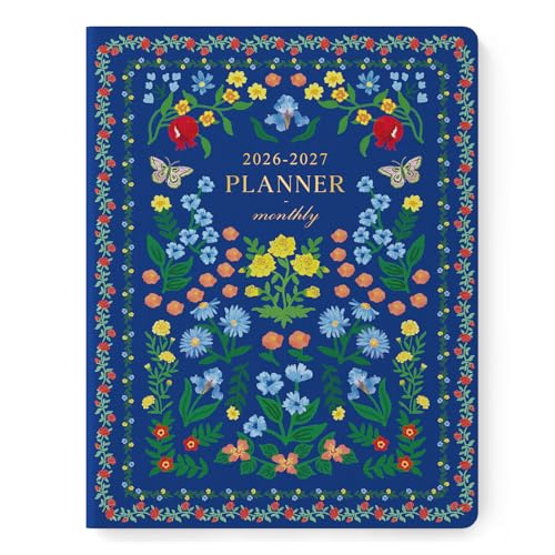 Jotsome Monthly Planner 2026-2027, Jotsome 18 Months Calendar Planner from July 2026 to December 2027, 8.5"x11", Stitched Binding, Soft Cover, Daily Monthly Personal Planner for School Plan, Study and Schedule, Florals - Image 1