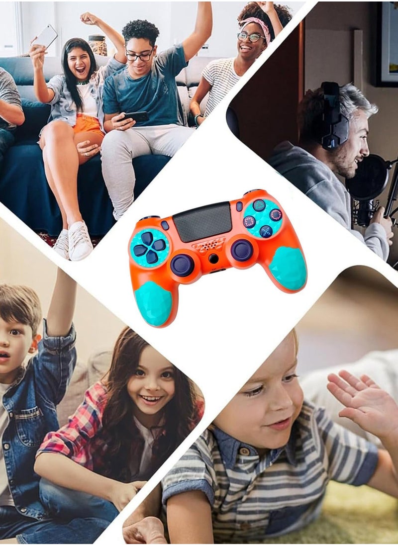 CubeG - Wireless Controller for Playstation 4 | Gamepad Controller Compatible with PS4/Slim/Pro/PC, with Dual Vibration Feedback/Motion Sensing/Touchpad/Light Bar/Speaker/3.5mm Headphone Jack  Gamepad - Image 1