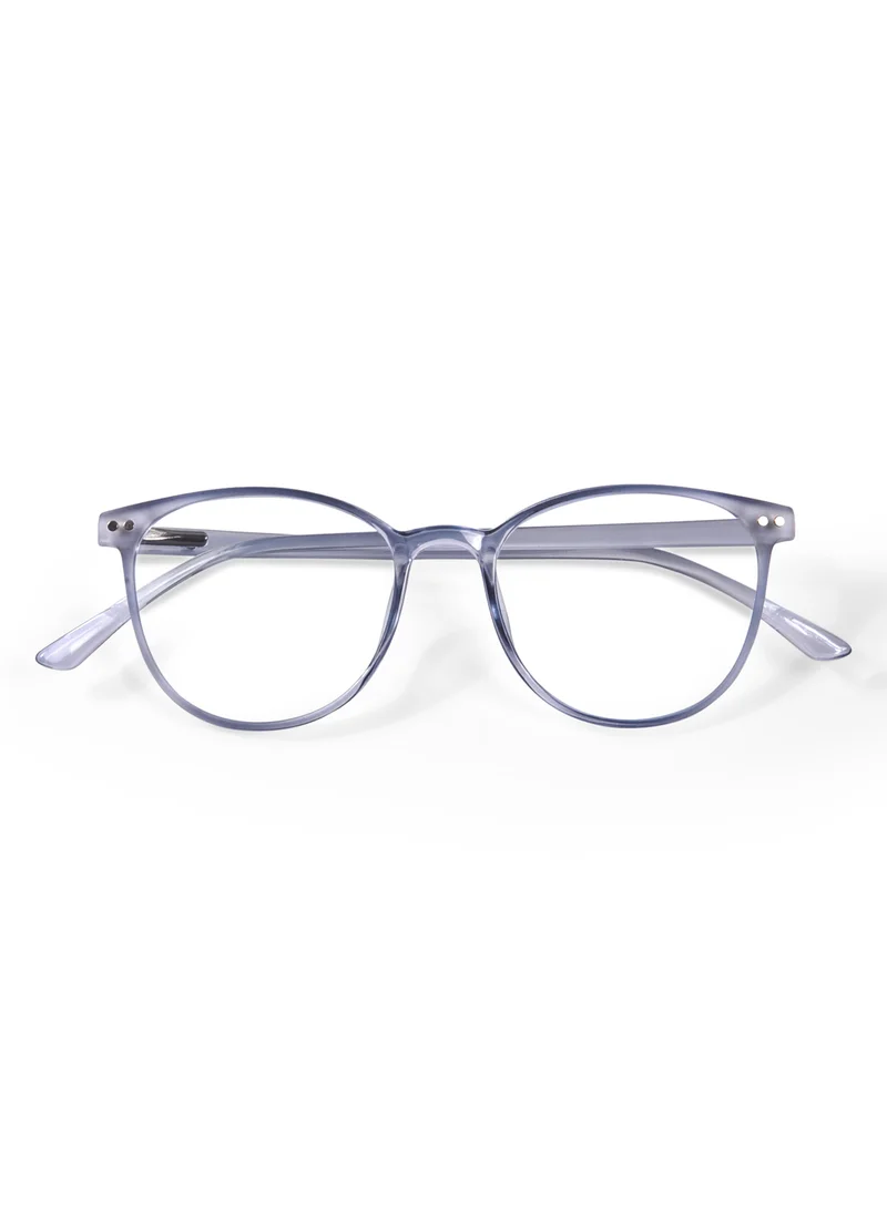 Woggles Unity Sight Round Blue Screen Glasses