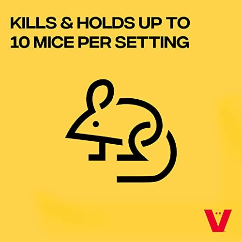 Victor M260 Indoor MultiKill Humane Electronic Mouse Trap No Touch No See Electronic Intant Kill Mouse Trap 2 Traps Black - Image 3