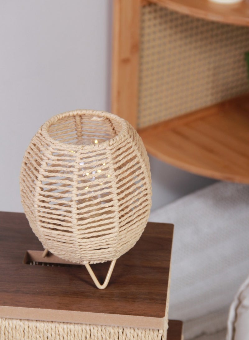 مارس كيو فانوس مصنوع من الخيزران - Image 3