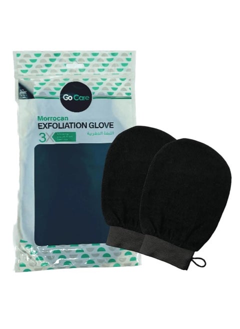 xfoliating Loofah Gloves, Deep Cleansing & Revitalizing Bath Mitts, Ideal for All Skin Types, Pack of 2