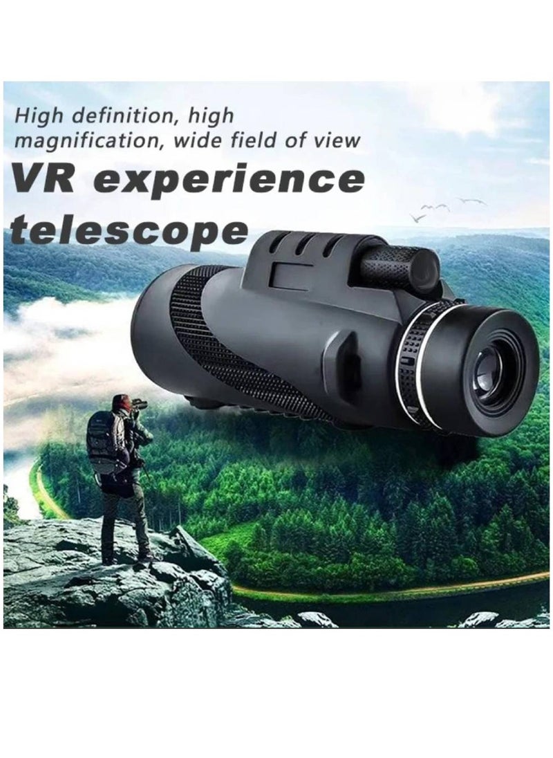 GENNEXT Telescope 40x60 HD Zoom Optic Lens Day Night Vision Travel Monocular Telescope Tourism Scope Binoculars Scope For Indoor/Outdoor  - Image 5
