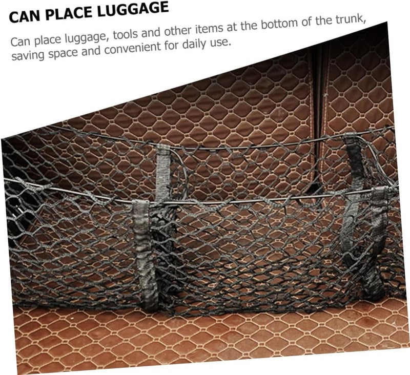 VOSAREA Heavy Duty Car Cargo Net Versatile Trunk Organizer for Suvs Off Road Vehicles Durable Mesh Design for Camping Travel Outdoor Activities Fit - Image 5