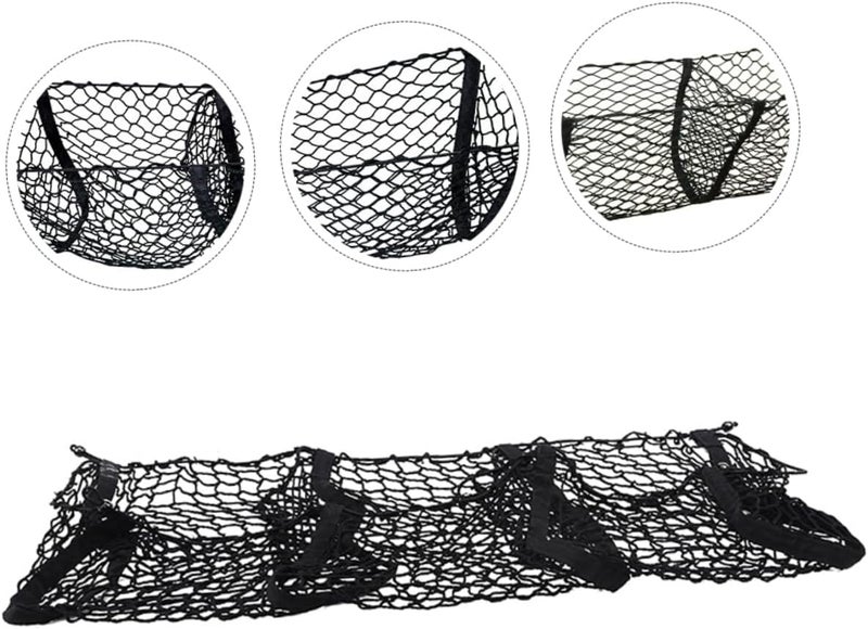 VOSAREA Heavy Duty Car Cargo Net Versatile Trunk Organizer for Suvs Off Road Vehicles Durable Mesh Design for Camping Travel Outdoor Activities Fit - Image 4