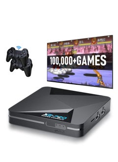 X2-PRO Super Console, Pro Video Game Console, Built-in 10000+ Games, Android 9.0/Emuelec 4.5/CoreE System, Supports 4K UHD Output, 2.4GHz/5GHz Wi-Fi, Bluetooth 5.0