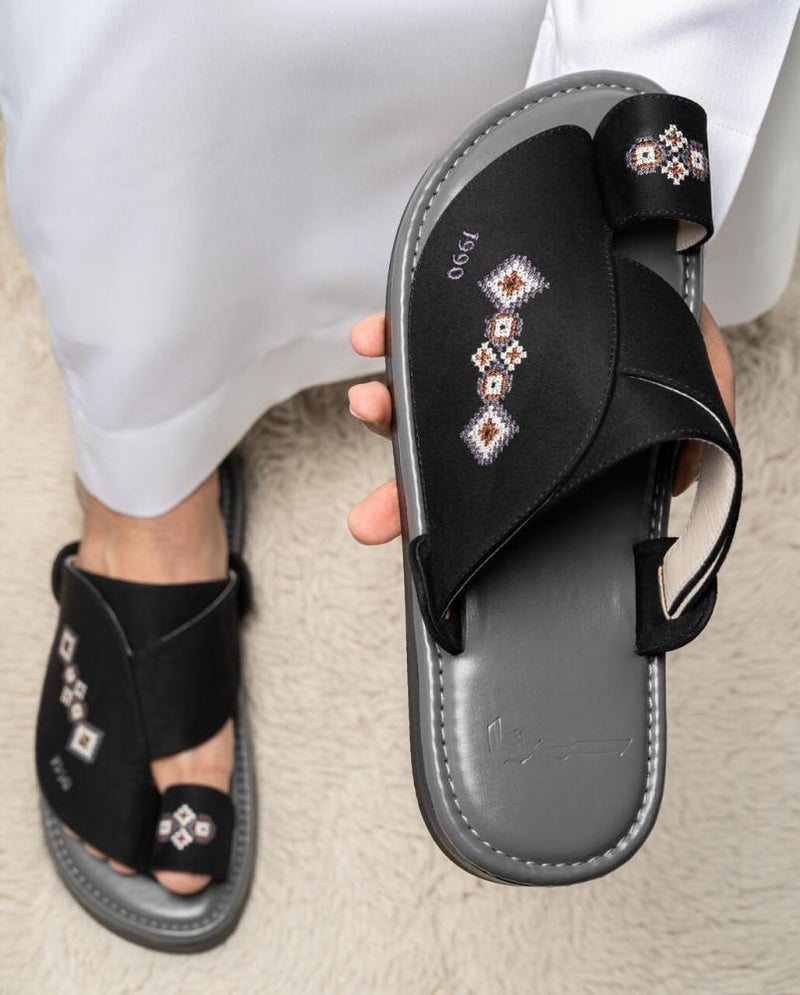 Arabic Sharqi Sandals | Brown | Sandals Traditional footwear - Image 3
