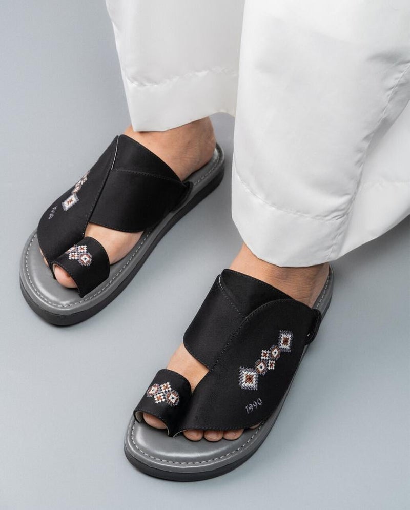 Arabic Sharqi Sandals | Brown | Sandals Traditional footwear - Image 2