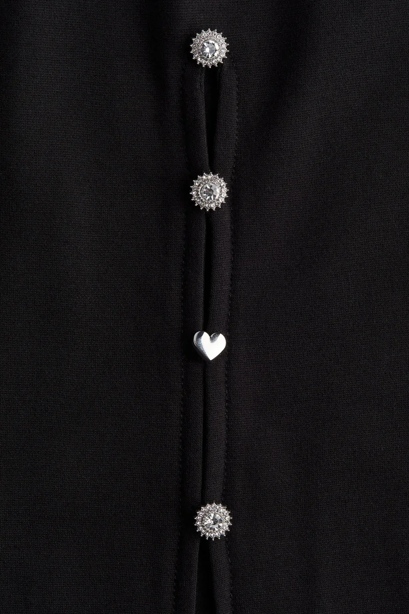 H&M Fitted midi dress