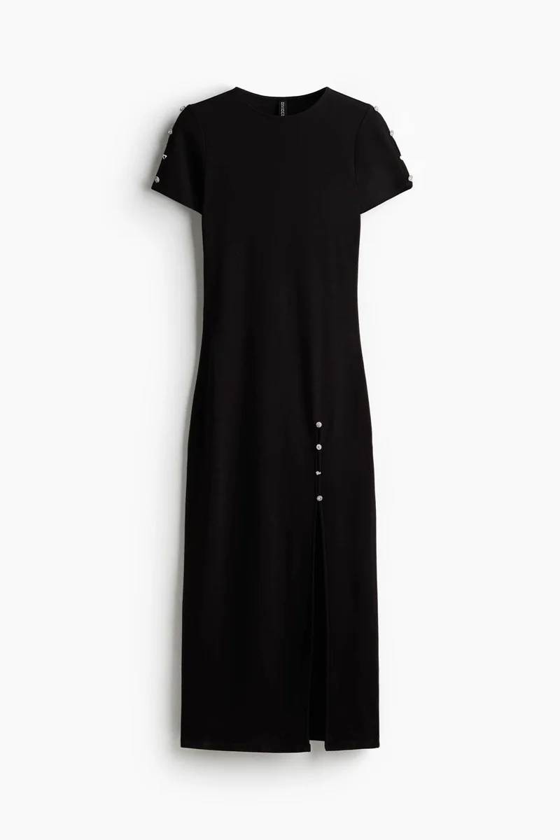 H&M Fitted midi dress
