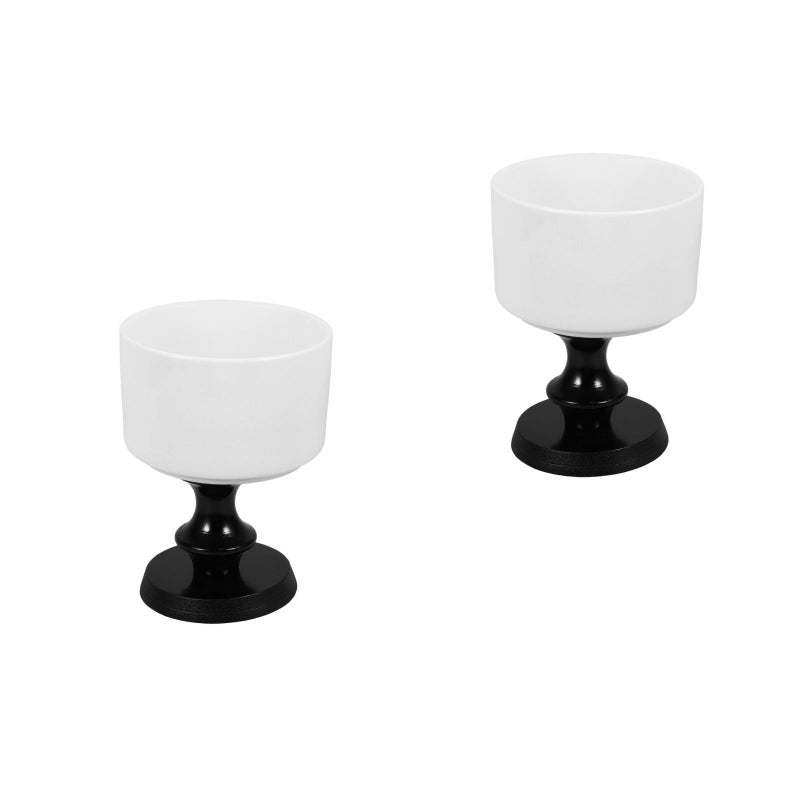 2pcs Ice Cream Storage Cup Fruit Cake Cup Dessert Goblet Dessert Cup for Restaurant Kitchen - Image 2
