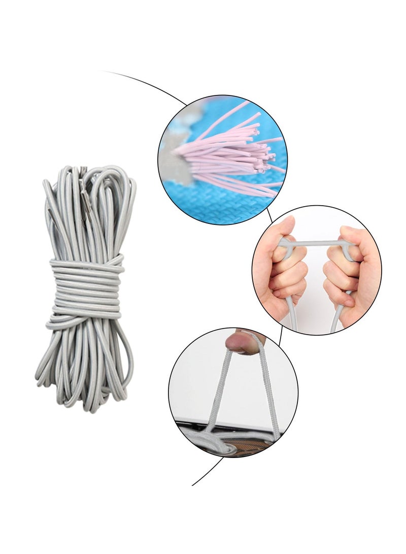 KASTWAVE 4 Pack Universal Replacement Elastic Cords, Elastic Tying Ropes for Install Folding Chair, Zero Gravity Chairs, Sun Loungers, and Garden Chairs, Lounge Chair Accessories - Image 4