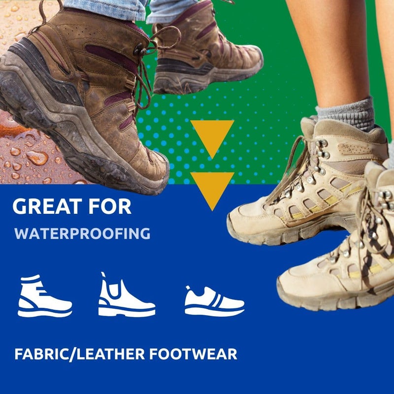 Nikwax Fabric & Leather Proof, Spray-On Waterproofing for Footwear, Restores DWR Water Repellency, Boot & Shoe Care, Rain Protection, Safe for Gore-Tex - Image 2