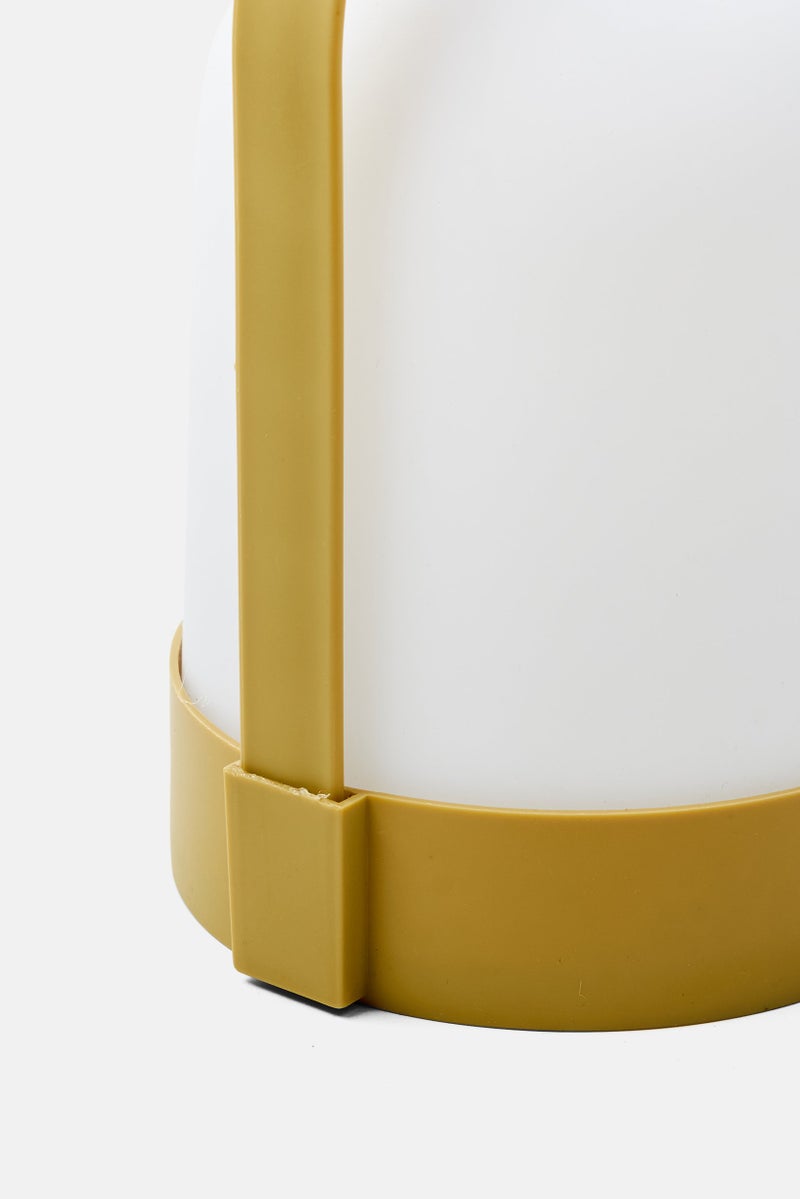 Muy Mucho Wood Effect Handle Lamp, Olive  - Image 3