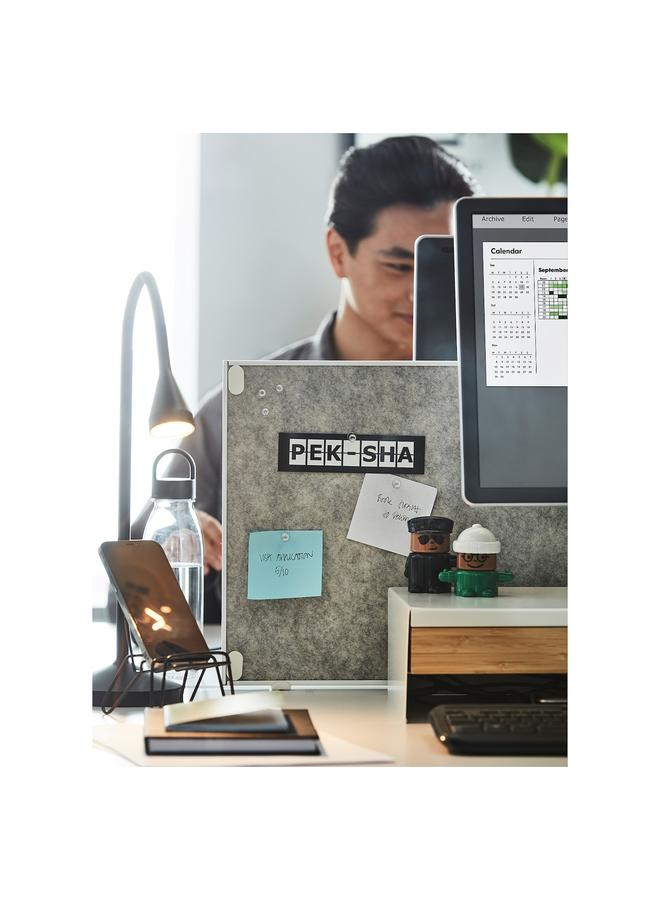 زبون لوحة إعلانات، بيضاء، 76×33 سم - Image 2