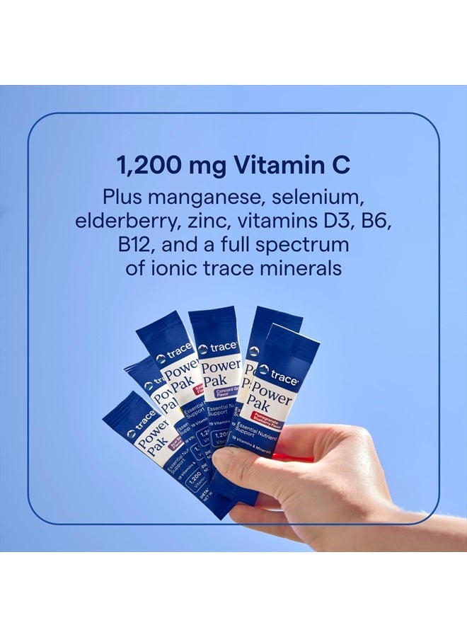 Trace Minerals Electrolyte Stamina Power Pak | 1200 mg Vitamin C | Non-GMO | Pomegranate Blueberry, Raspberry and Acai Berry | 30 Packets Variety (Pack of 3) - Image 5