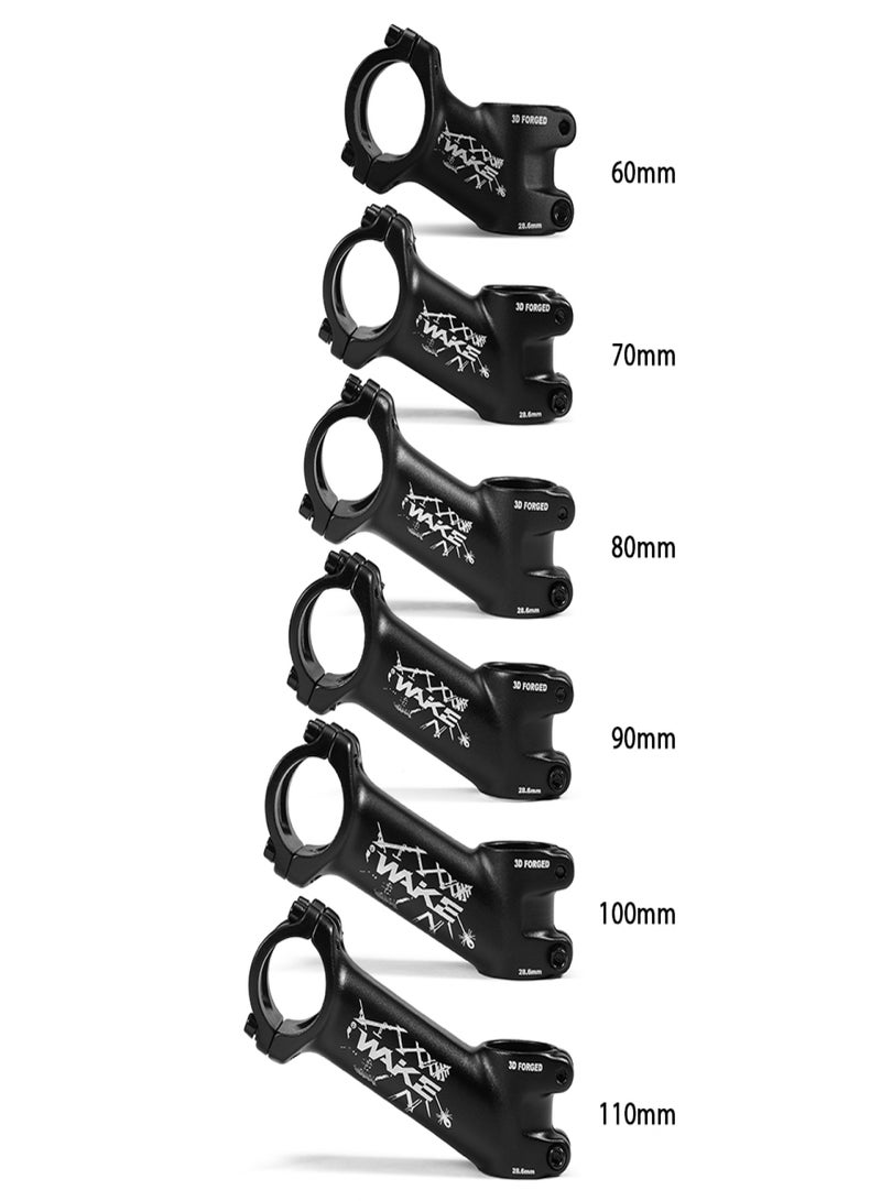 وايك جذع دراجة بزاوية 25 درجة، جذع دراجة خفيف الوزن، جذع دراجة جبلية، لمقود 31.8 مم - Image 4