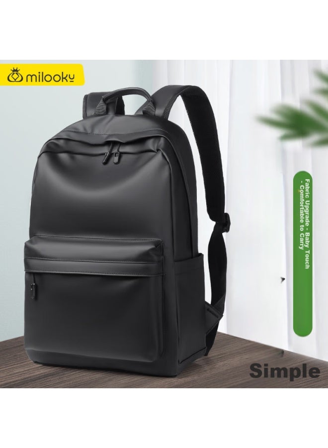 Milooky Backpack For Men, Business Travel Bag, Large Capacity Laptop Bag, Shoulder Bag, 14/15.6/16 Inch - Image 2