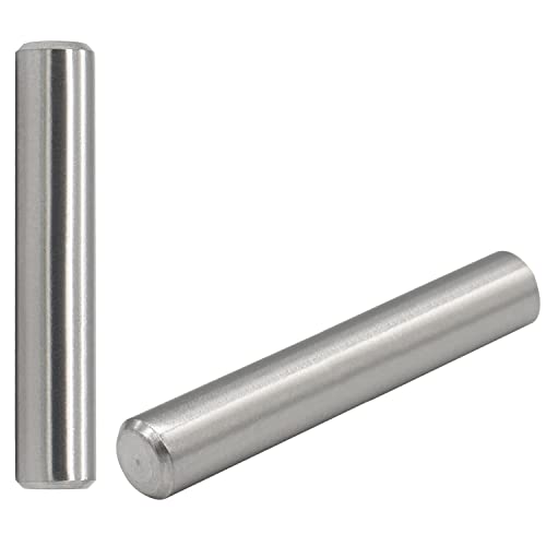 FOCMKEAS 100 PCS Dowel Pins 1.5 mm x 12 mm/0.06" x 0.47" （Dia. x Length） 304 Stainless Steel Shelf Support Pegs Pin Metal Rod Fasten Elements Used On Location - Image 4