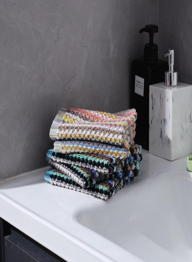 Oeleky Kitchen Dishcloths for Washing Dishes, Ultra Absorbent Dish Rags, Cotton Cleaning Cloths Pack of 8, 12x12 Inches - Image 5