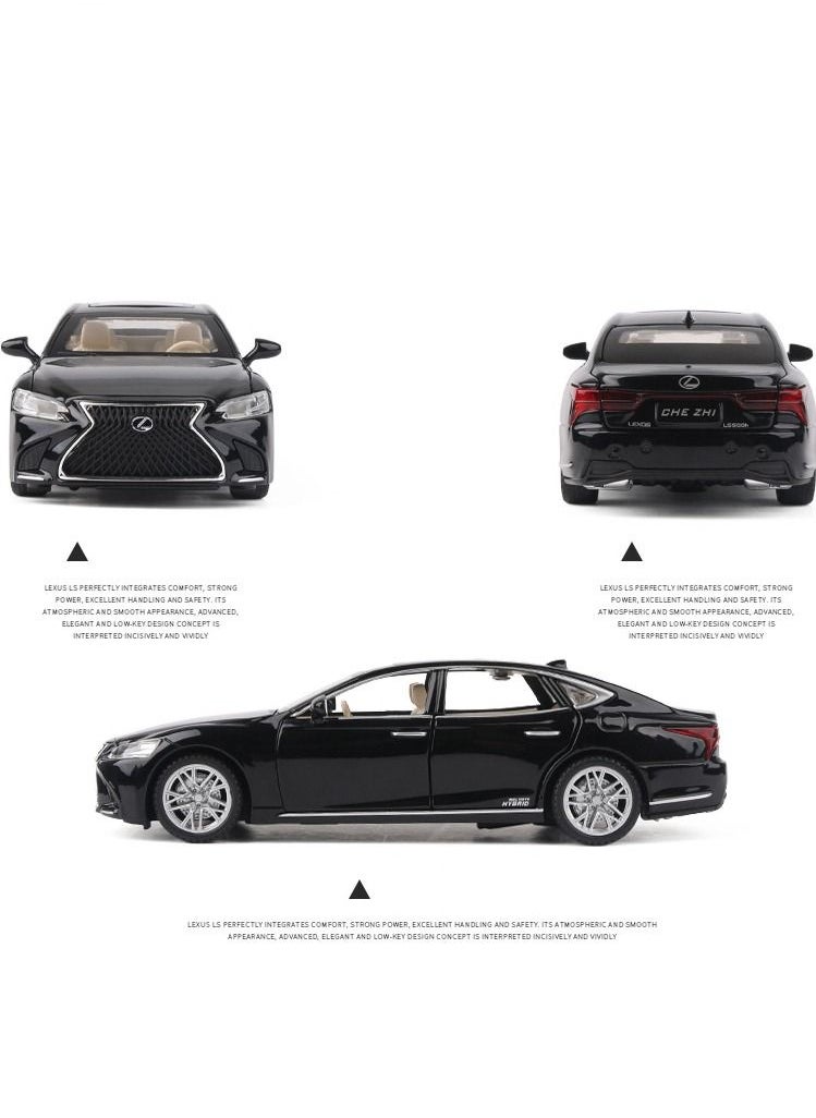 CHE ZHI - A Miniature Metal Model with Fine Details of a Lexus Car with High-Performance Design with Lighting and Sound 16.5×7×4.5 cm - Image 1