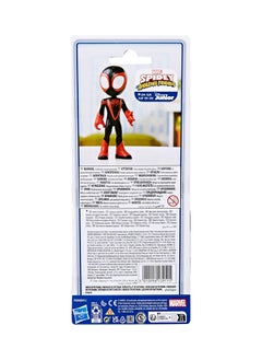 SPIDEY AND HIS AMAZING FRIENDS مارفل سبايدي وأصدقائه المدهشين شخصية أكشن ميليس موراليس: سبايدر مان بطول 9 إنش، ألعاب أطفال مرحلة ما قبل المدرسة، ألعاب الأبطال الخارقين للأولاد والبنات من عمر 3 سنوات وما فوق  - Image 2