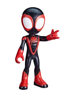 SPIDEY AND HIS AMAZING FRIENDS مارفل سبايدي وأصدقائه المدهشين شخصية أكشن ميليس موراليس: سبايدر مان بطول 9 إنش، ألعاب أطفال مرحلة ما قبل المدرسة، ألعاب الأبطال الخارقين للأولاد والبنات من عمر 3 سنوات وما فوق  - Image 1