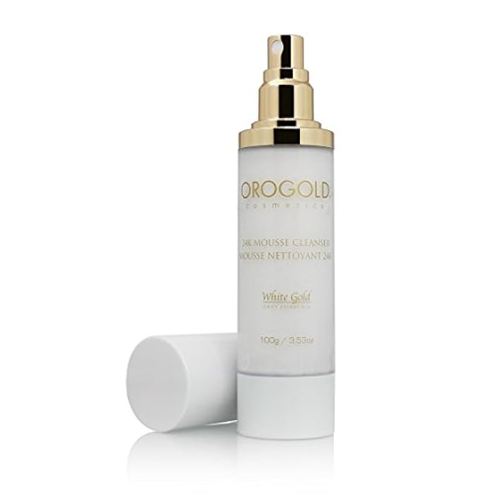 Orogold White Gold 24K Anti Aging Facial Cleanser - 100 Ml / 3.38 Fl. Oz. - Image 1
