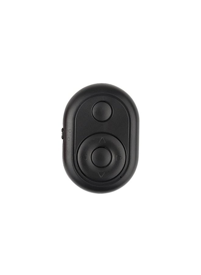 Generic - Bluetooth Remote Control Wireless Bluetooth Self-timer Tremolo Remote Control Android \IOS System Self-timer Remote Control-Color:Single Button Round Model (bare Metal + Battery) - Image 1