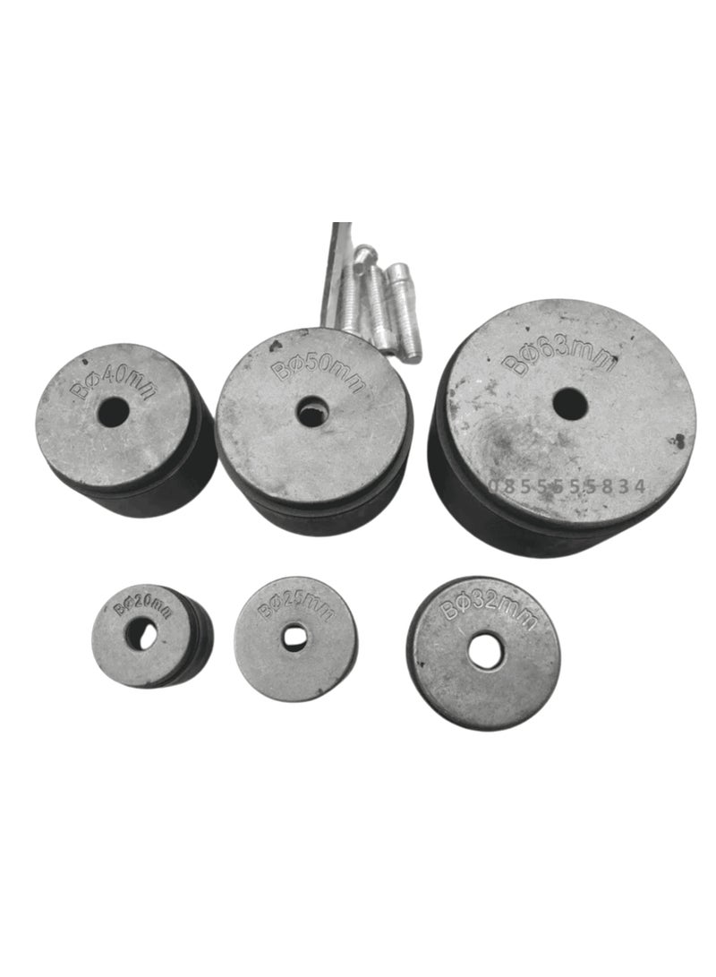 makute Plastic Welder Kit, Plastic Repair Kit, Plastic Welding Gun - 1000W, 220-240V AC, 0-300°C, 20-63mm Pipes, Durable Copper Wire Motor, Rapid Heating, Ergonomic Design, Aluminum Build, PW003 - Image 3