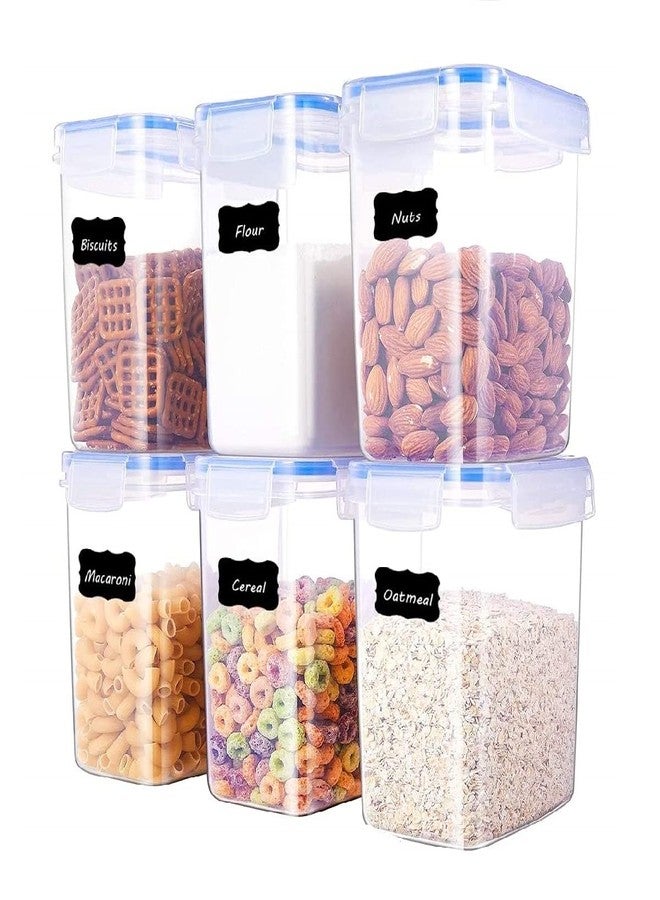 Antorn Airtight Storage Container, BPA Free Dry Food Containers for Fridge, Airtight Plastic Storage Container (1300ml,Pack of 3) - Image 1