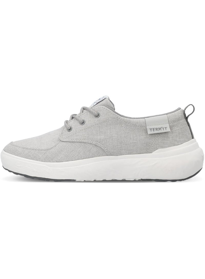 Termit Bay Surfer M Men's Sneakers – Grey, Volcanic Rubber Outsole for Grip, Shock-Absorbing Insole, Canvas Upper for Comfort, Ideal for Skateboarding - Image 3