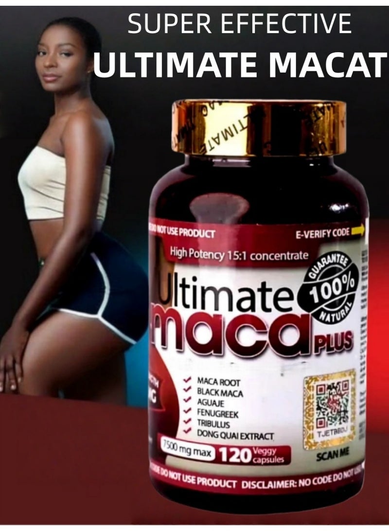 ماكا كبسولات الماكا النهائية ٦٠ قطعة مكمل نباتي طبيعي لدعم نضارة البشرة والطاقة اليومية - Image 1