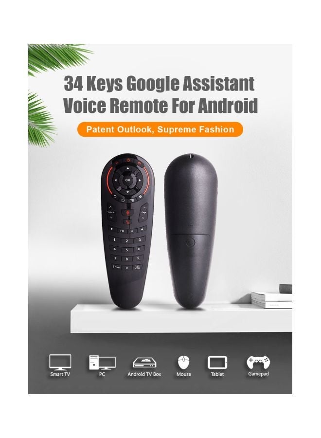 Beauenty IR Learning Gyro Wireless Remote Control For Android TV Box X96 Mini Black - Image 2