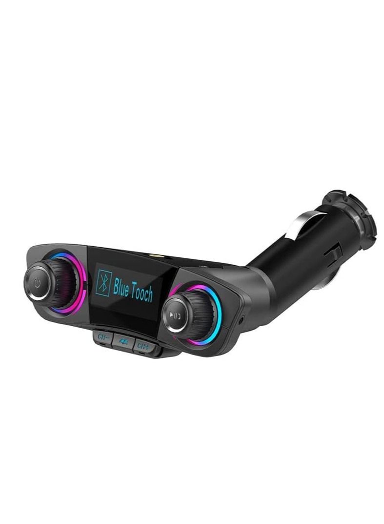 Ntech Wireless In Car Bluetooth FM Transmitter BT 06 Black - Image 5