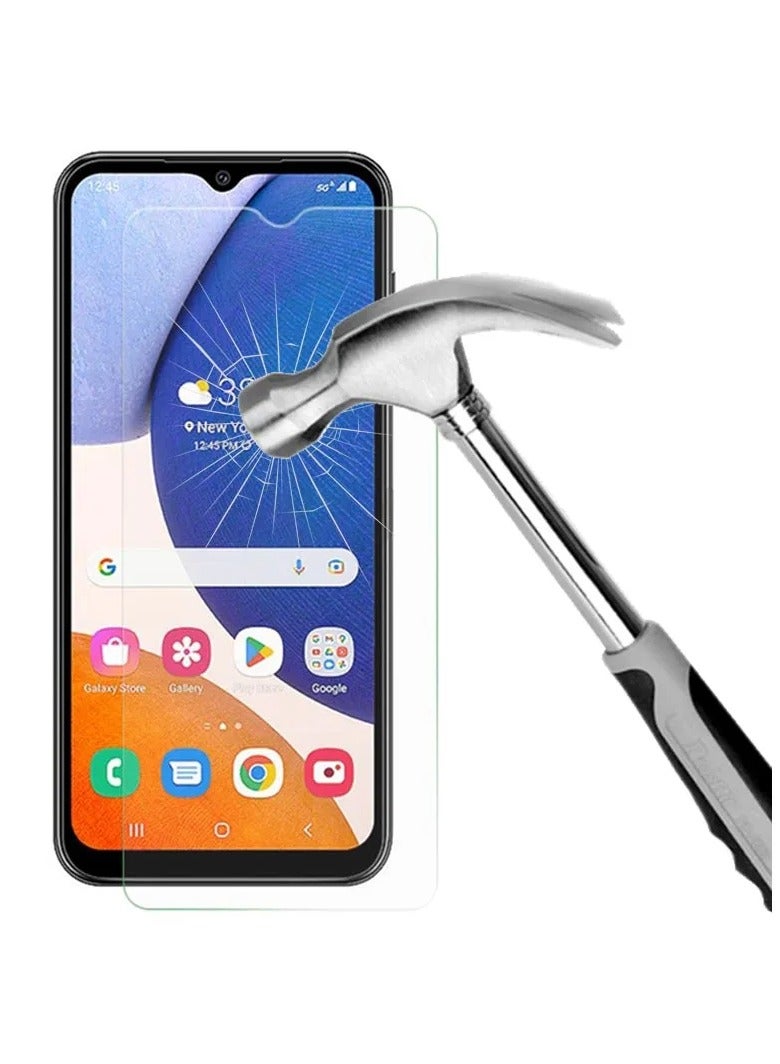 HEXABEX Tempered Glass Screen Protector For Samsung A14 4G/5G  - Image 3