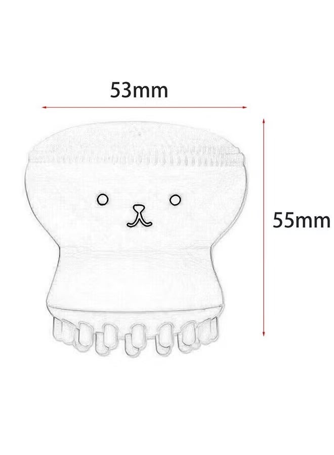 ORiTi فرشاة وجه جيلليفيش للتدليك وتقشير البشرة باللون الوردي - Image 2
