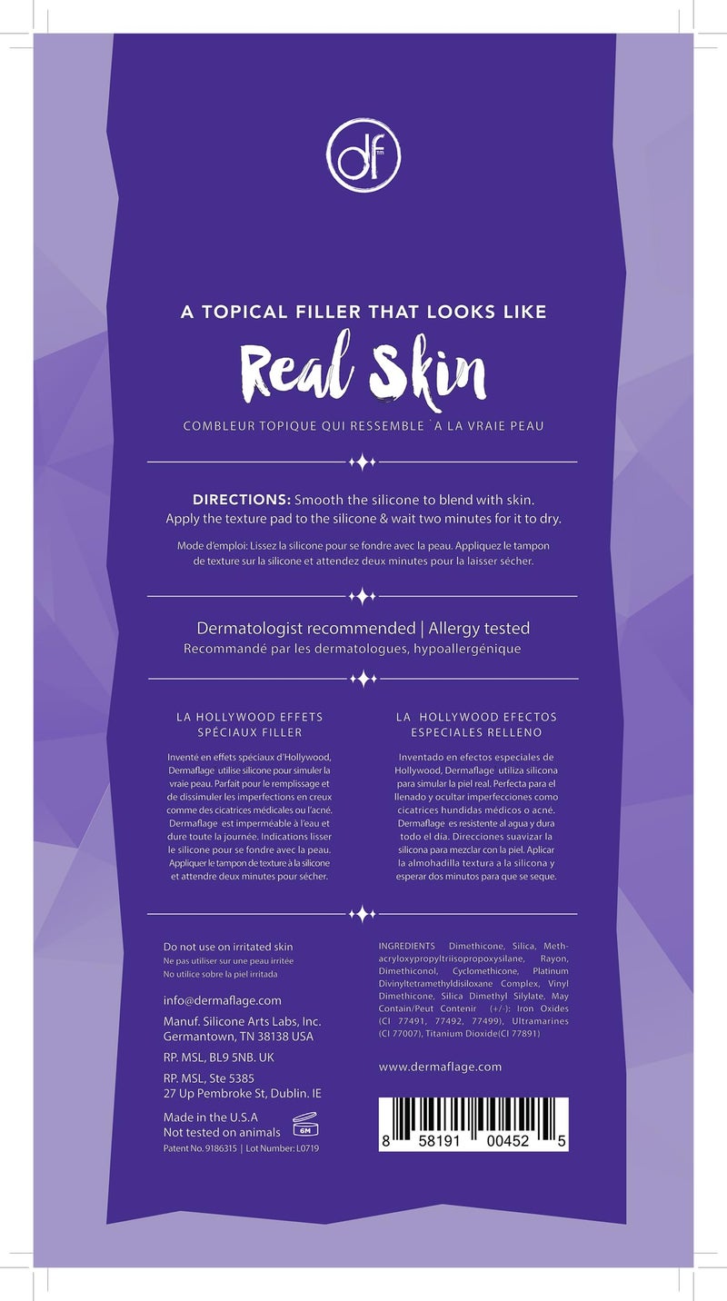dermaflage إعادة تعبئة ديرمافلاج لملء الندبات، 4 أدوات تطبيق - Image 3