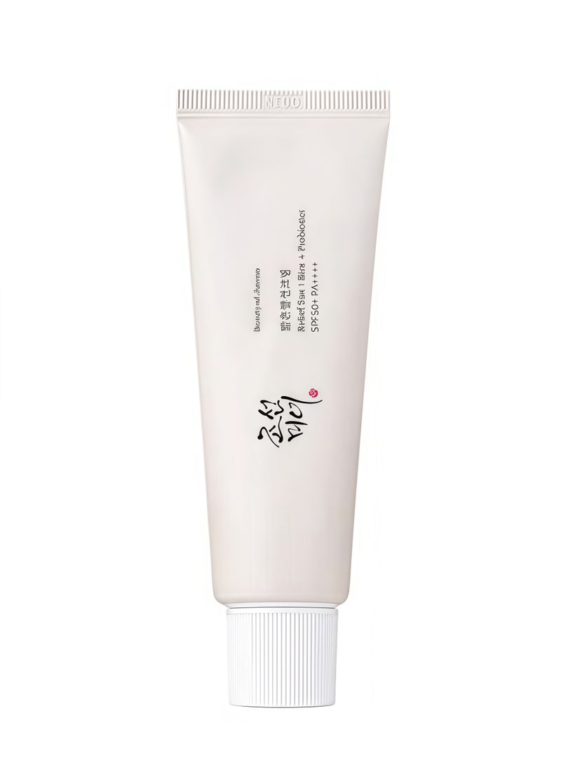 Beauty Bar Relief Sun Rice + Probiotics Sunscreen for face moisturizing sunblock with SPF 50 PA++++ Korean sunscreen skincare 50ml 50ml - Image 1