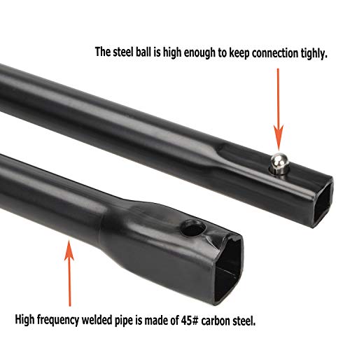 Dr.Roc Spare Tire Tool Kit with Spare Tire Jack Handle and Wheel Lug Wrench Spare Tire Kit Spare Tire Tool Compatible with Dodge Ram 1500 2003-2021 Ram 1500 Classic 2019 Jeep Gladiator 2020-2021 - Image 4