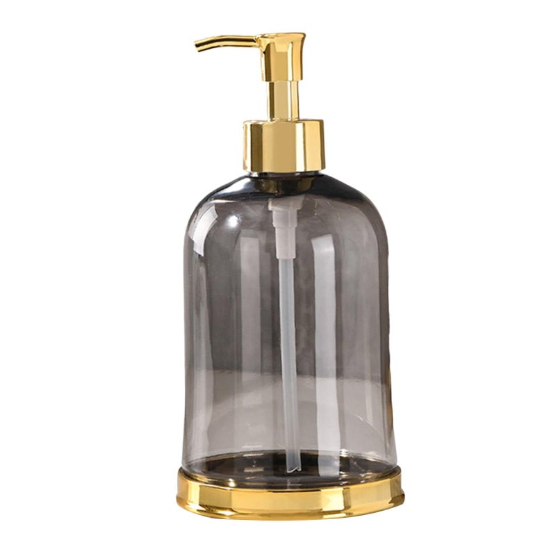 Premium Quality Acrylic Soap and Shower Gel Dispenser, Modern Design Liquid Dispenser for Hand and Dishes, Practical Accessory and Organizer for Bathroom and Kitchen (Fami) - Image 1