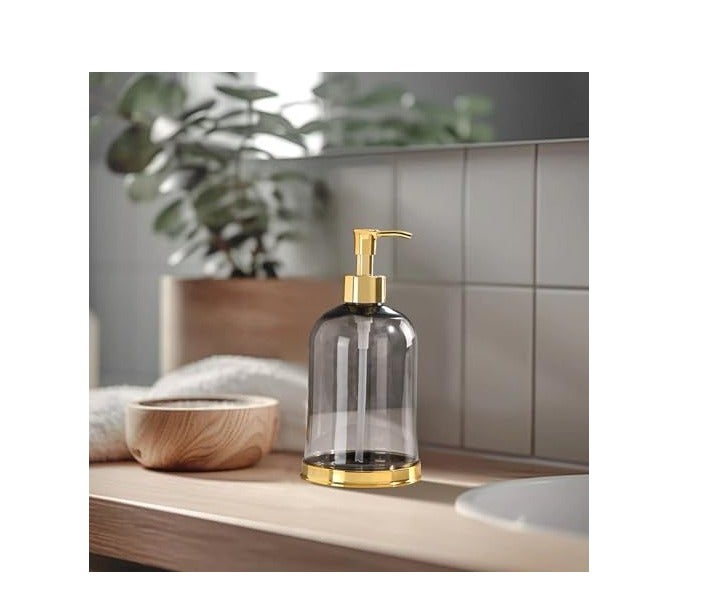 Premium Quality Acrylic Soap and Shower Gel Dispenser, Modern Design Liquid Dispenser for Hand and Dishes, Practical Accessory and Organizer for Bathroom and Kitchen (Fami) - Image 3
