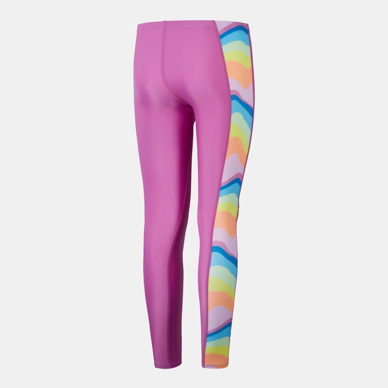 speedo Kids' Printed Panel Swimming Leggings - Image 2