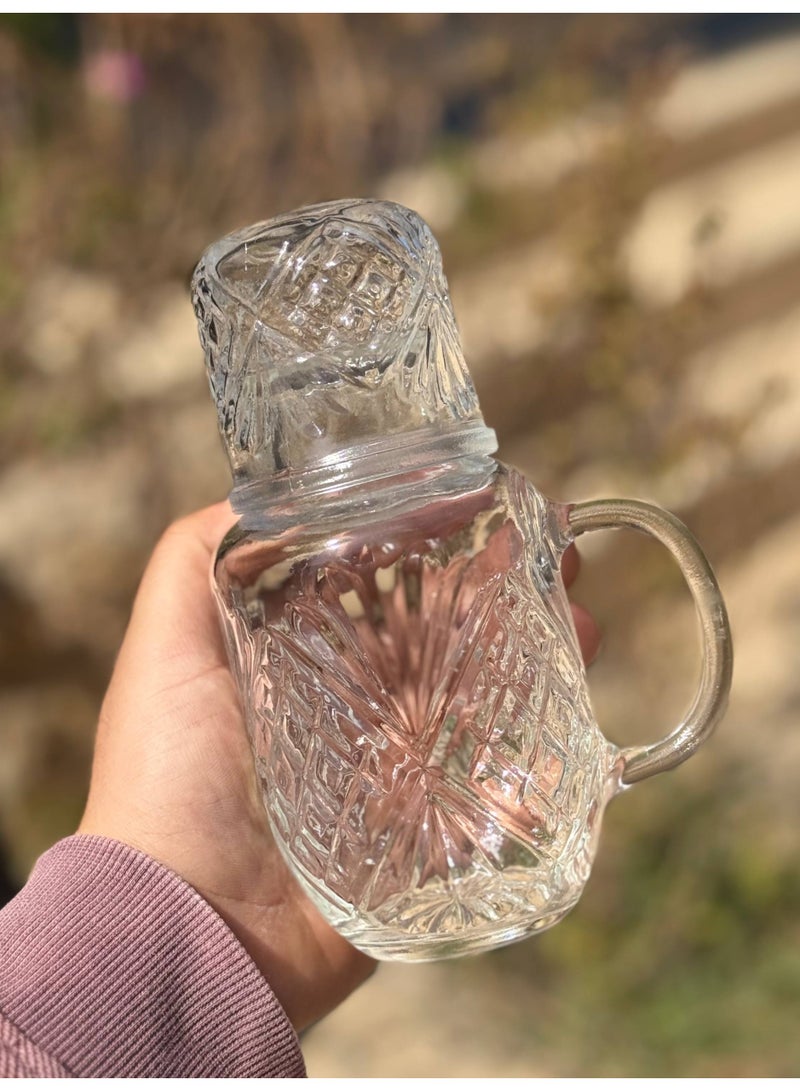 Bottle with a crystal cup - Image 4