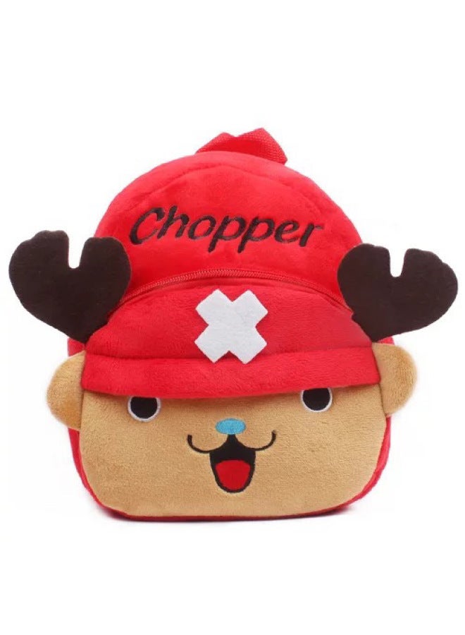 Creative Cartoon Plush Bag Children's Toy Small Backpack 1-3 Boys And Girls Kindergarten Baby Plush Bag-Color:Joba.  - Image 1