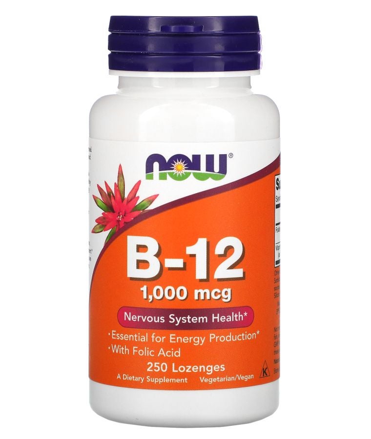 now B-12 1000 mcg 250 Lozenges