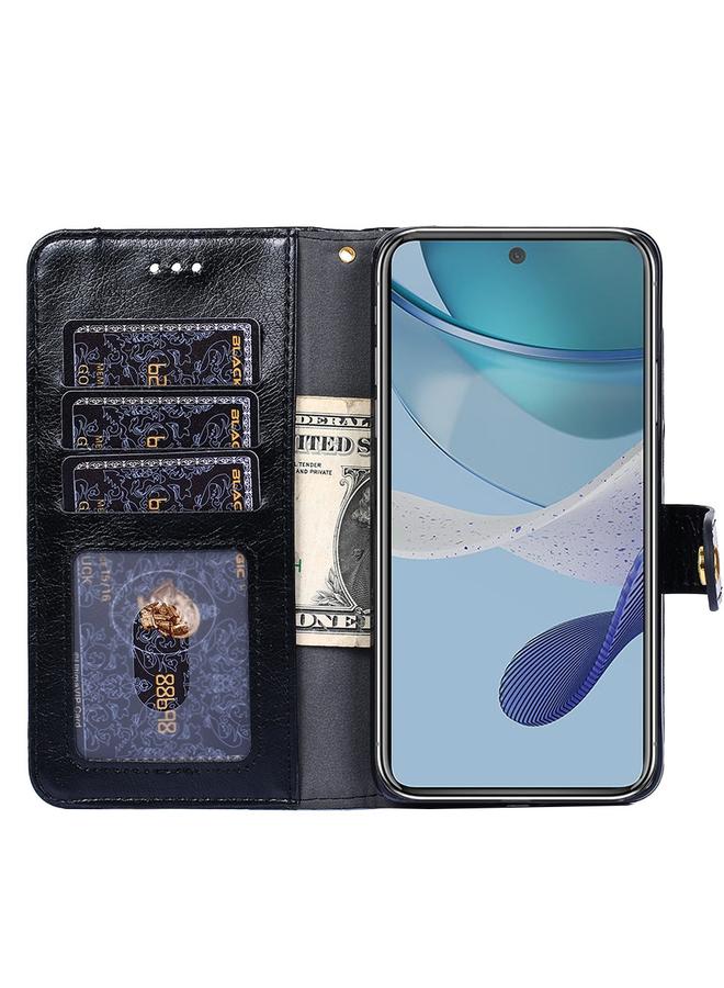 S-TOP Case For Motorola Moto G53 5G/G13 4G/G23 4G Zipper Bag Leather Phone Case - Image 4