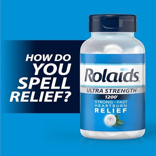 Rolaids Ultra Strength Antacid Chewable Tablets, Mint, 72-Count - Image 2