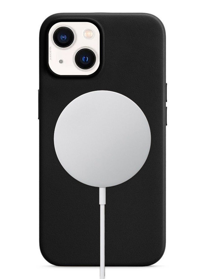 CATANES iPhone 13 Case And Cover Leather Case With MagSafe Black - Image 3