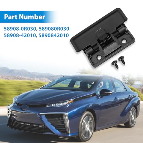 Camotokiit Armrest Center Console Latch Lid Lock for Toyota RAV4 LE XLE Limited 25L 2013 2014 2015 Mirai 2016 2017 2018 2019 2020 589080R030 5890842010 - Image 3
